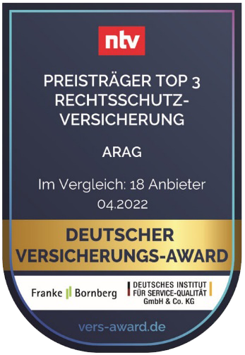 NTV Deutscher Versicherungs-Award